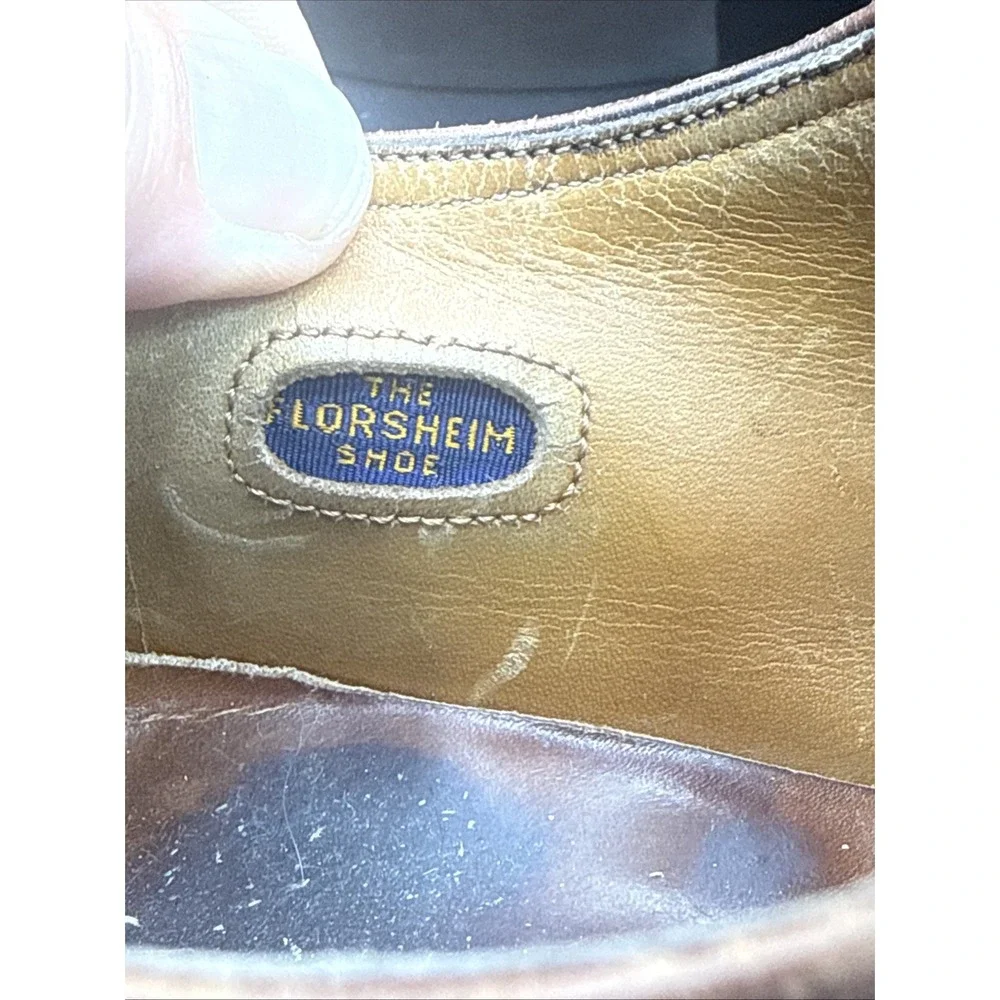 FLORSHEIM Imperial Quality Leather Wingtip Oxford Dress Shoes Men's Size 7.5D